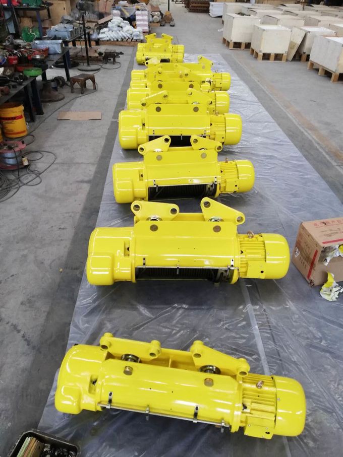 Gru elettrica della trave dei magazzini singola produttività lavorativa d'altezza di altezza di elevazione 18m/di 12m