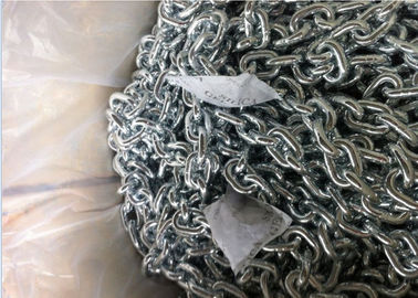 Silver Color G80 Lifting Chain 6mm - 32mm , Alloy Steel Lifting Chain