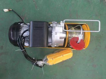 PA1000 Mini Electric Wire Rope Hoist 1000kg With Urgent Stop Switch And Reinforced Breaking Switch