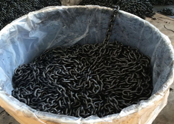 Il nero 6mm - il sollevamento di 32mm a catena/ha annerito la lucidatura a catena ed il nero anneriti