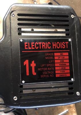 Scalatore elettrico a catena da 380 V con lunghezza di catena da 6 e 10 m e alimentazione da 220 V a 690 V