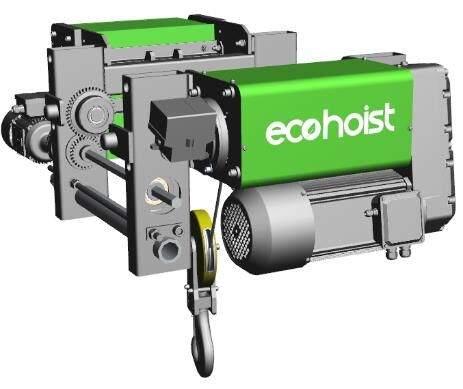 Tipo europeo della gru elettrica del cavo metallico con velocità di viaggio variabile di velocità di sollevamento 3.2T 5T 10T 16T 20T