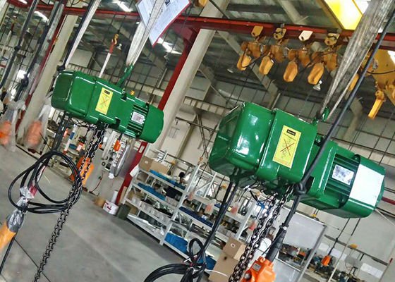 Paranco a catena elettrico di tonnellata 380v della ventola di raffreddamento 5 dell'isolamento di F