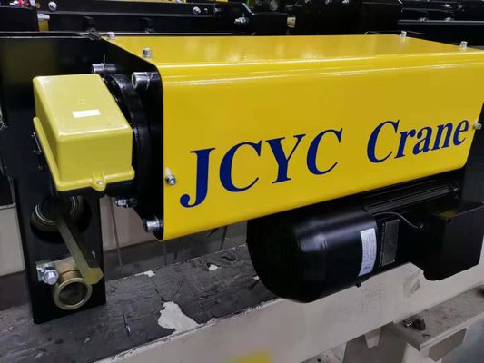 Gru elettrica del cavo metallico della singola della trave altezza libera bassa di tipo europea di doppia velocità